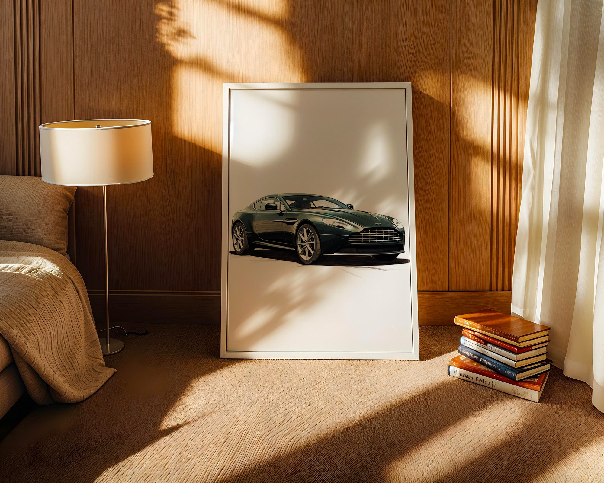 Luxuriöser Sportwagen Illustration