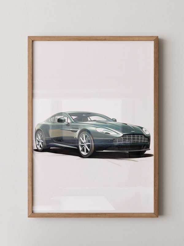Luxuriöser Sportwagen Illustration