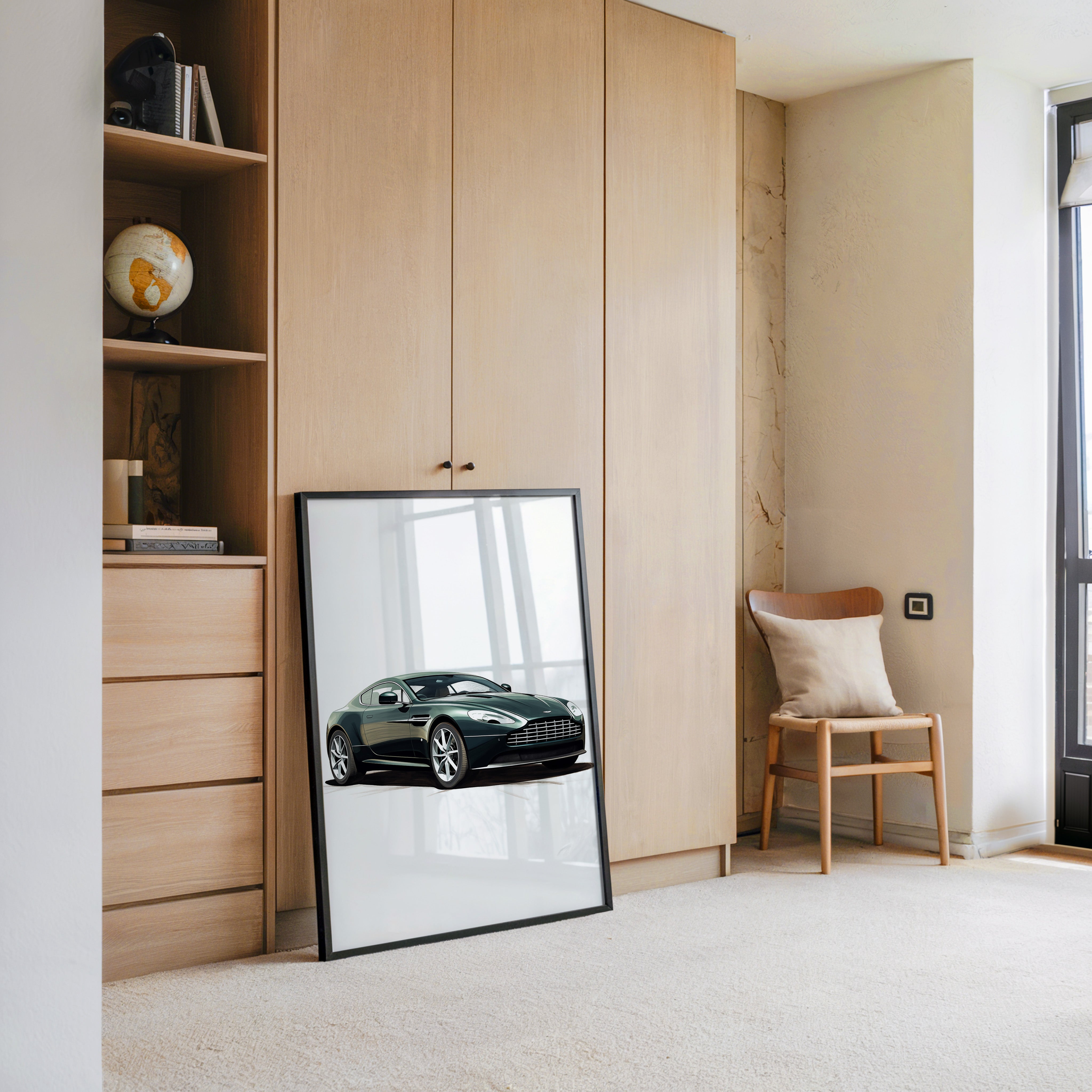 Luxuriöser Sportwagen Illustration