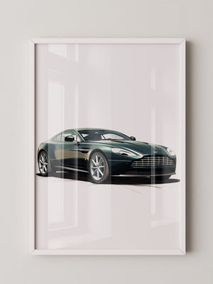 Luxuriöser Sportwagen Illustration