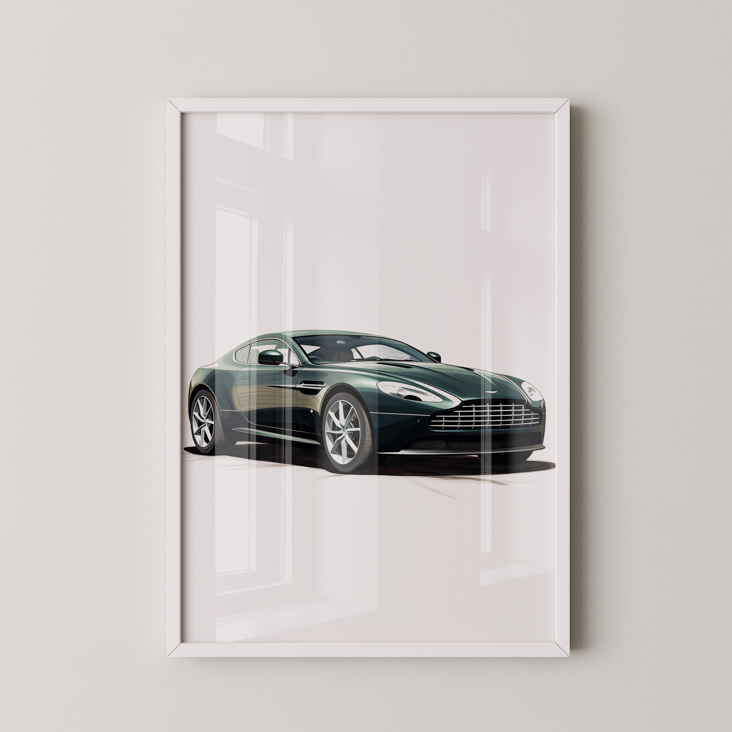 Luxuriöser Sportwagen Illustration