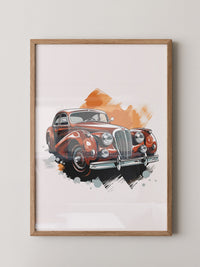 Klassischer Oldtimer Retro Look