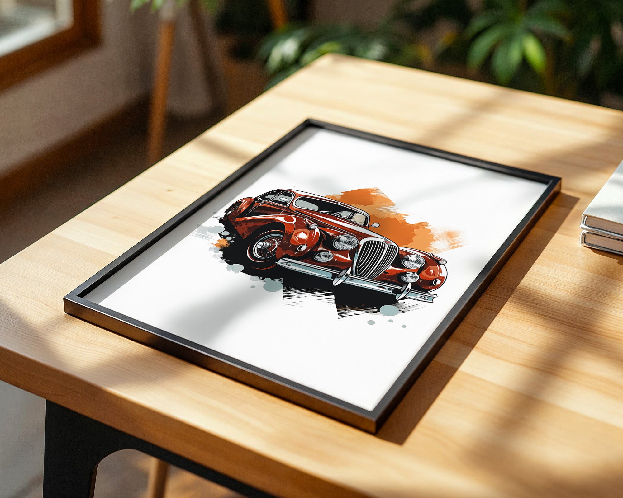 Klassischer Oldtimer Retro Look