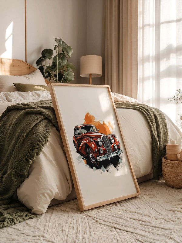 Klassischer Oldtimer Retro Look