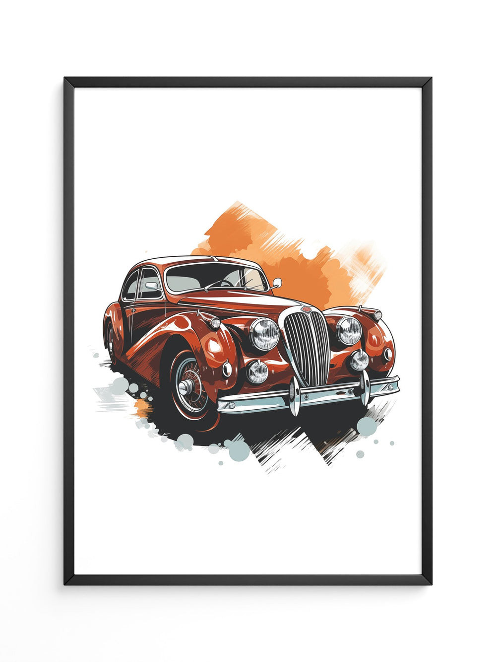 Klassischer Oldtimer Retro Look