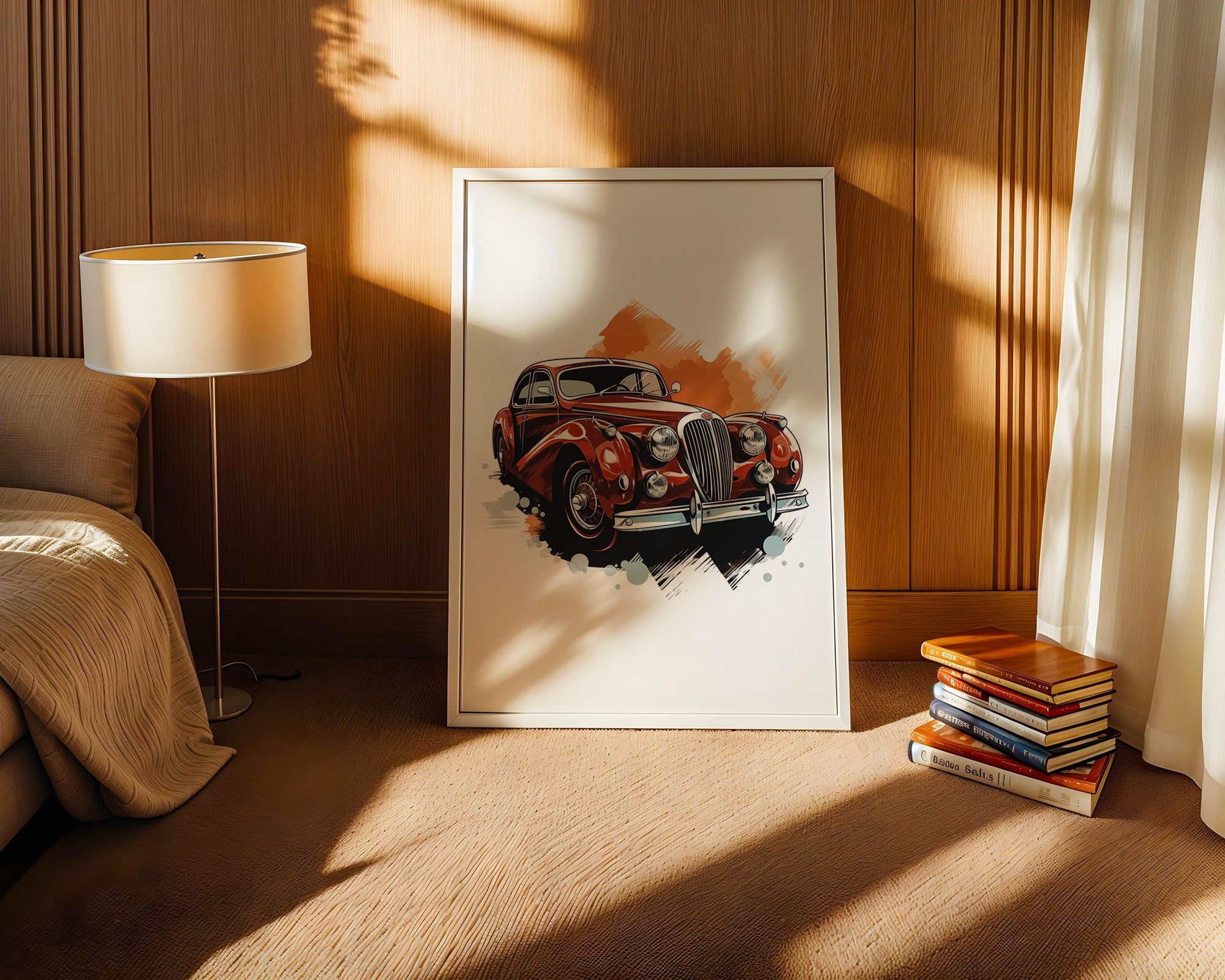 Klassischer Oldtimer Retro Look