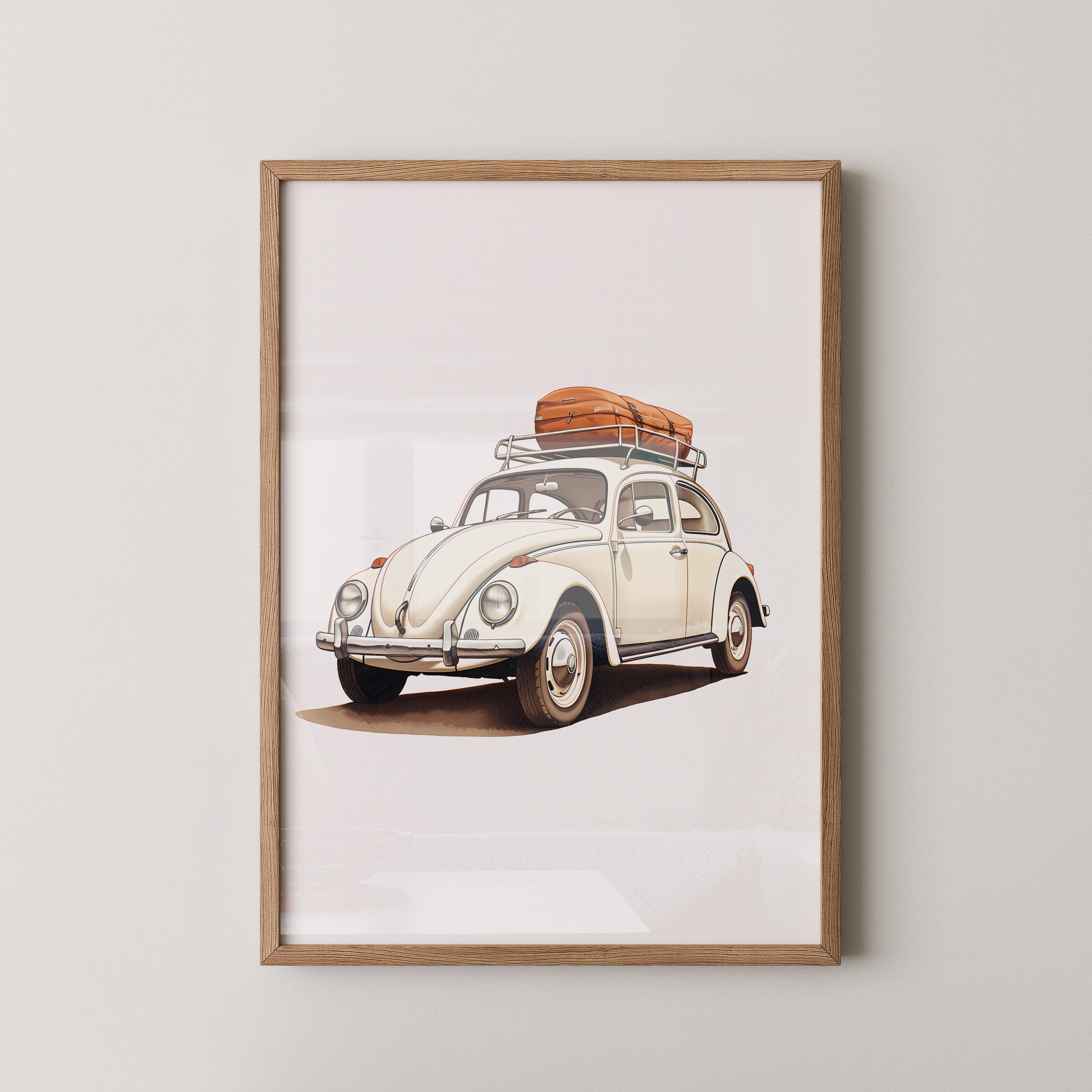 Käfer Reisegepäck Illustration