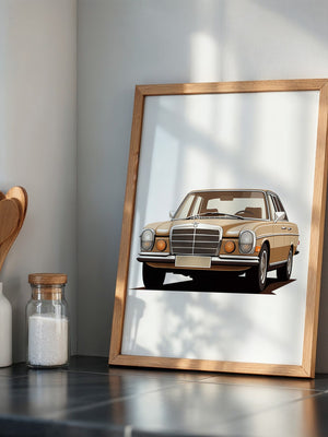 Klassischer Oldtimer Braun
