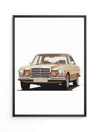 Klassischer Oldtimer Braun