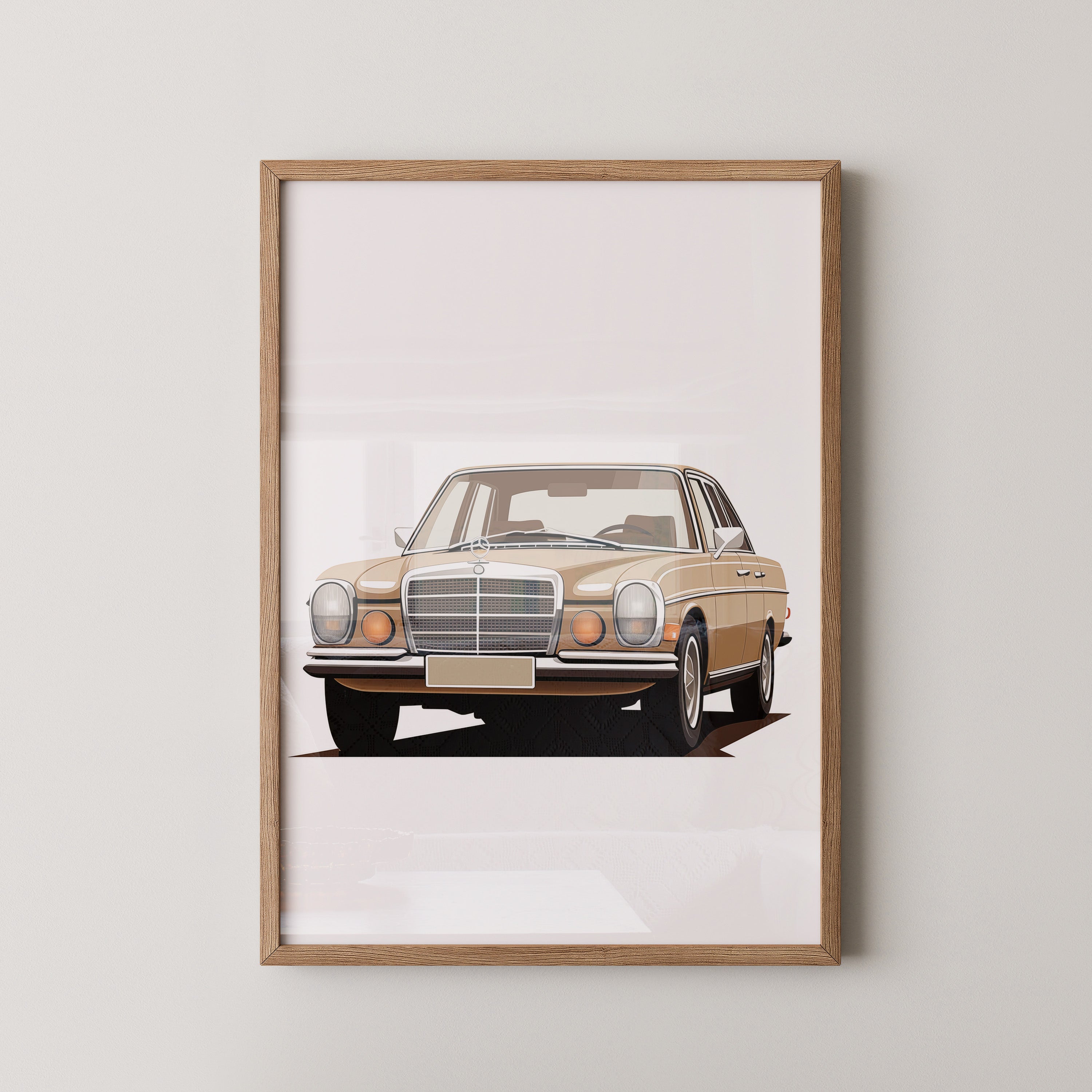 Klassischer Oldtimer Braun