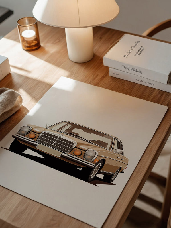 Klassischer Oldtimer Braun