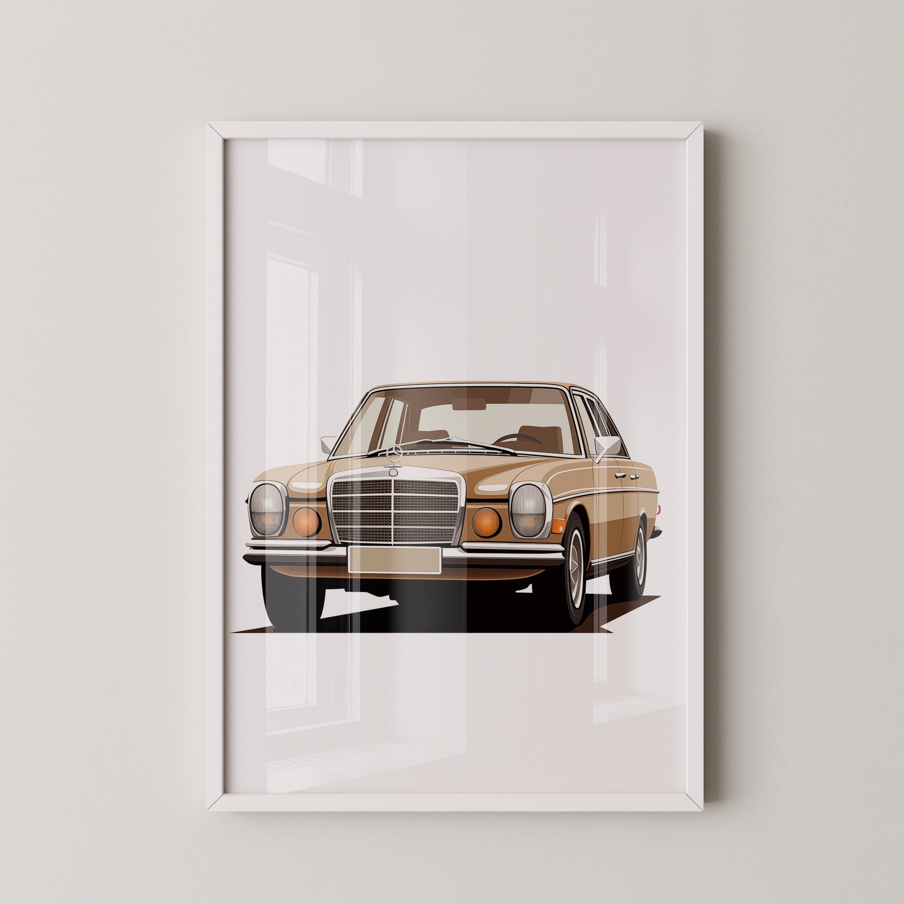 Klassischer Oldtimer Braun