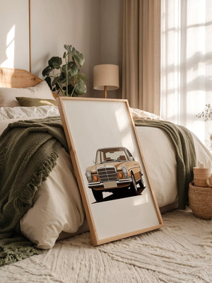 Klassischer Oldtimer Braun