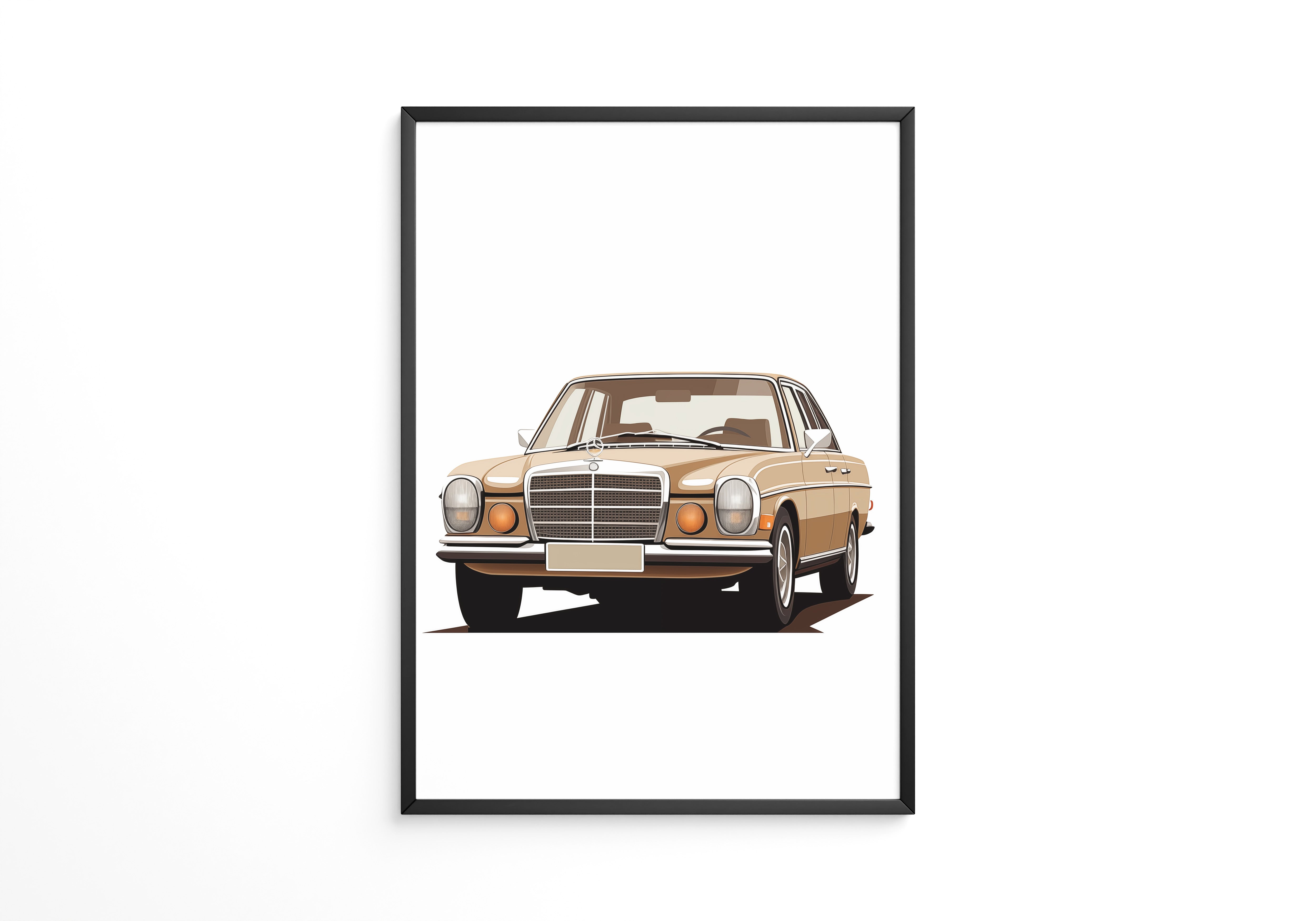 Klassischer Oldtimer Braun