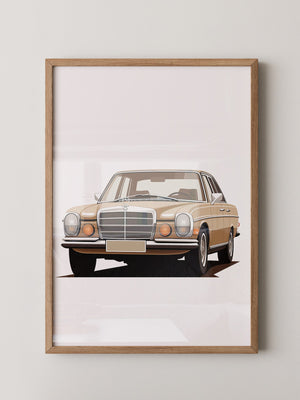 Klassischer Oldtimer Braun