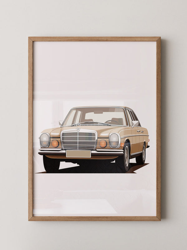 Klassischer Oldtimer Braun