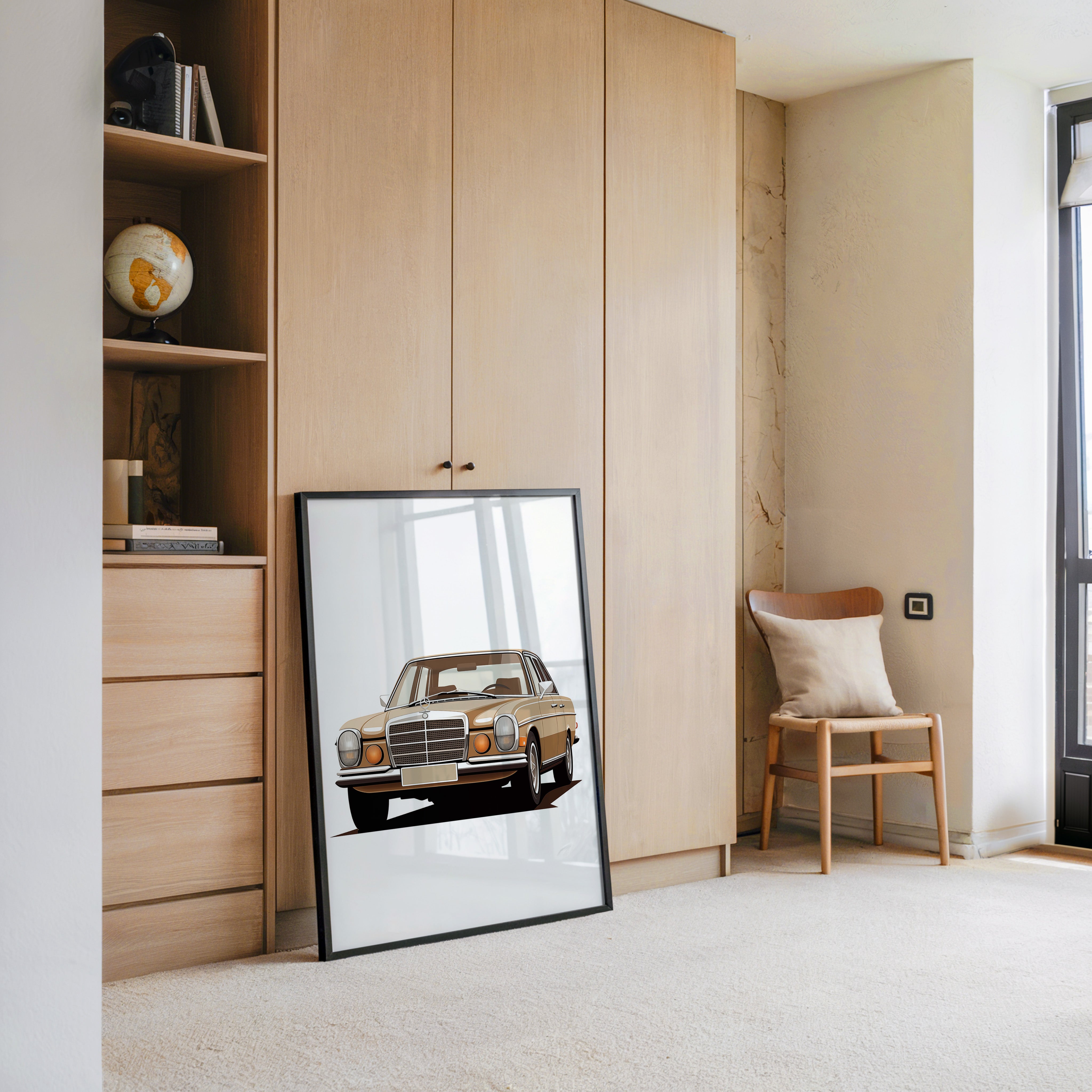 Klassischer Oldtimer Braun