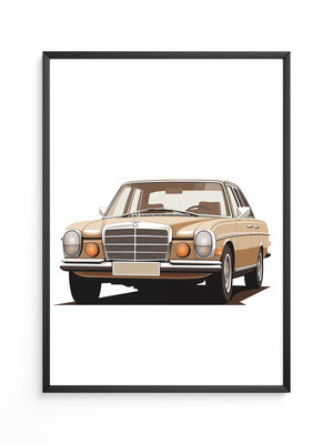 Klassischer Oldtimer Braun