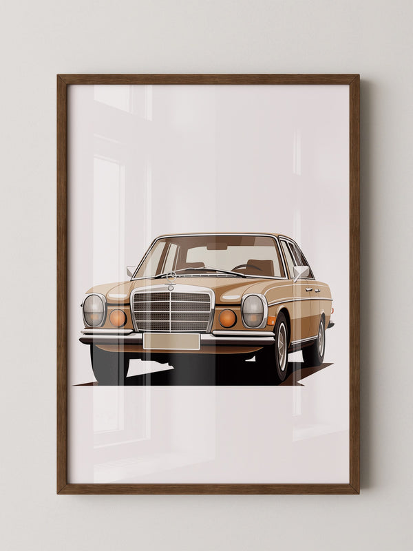 Klassischer Oldtimer Braun