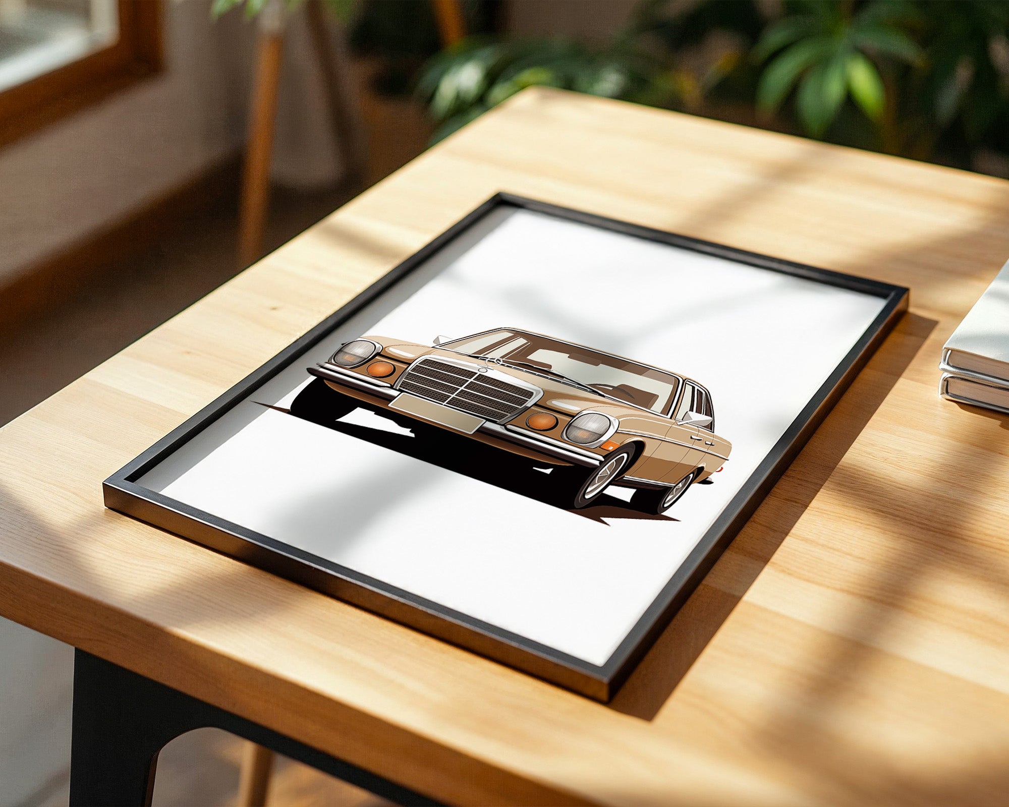 Klassischer Oldtimer Braun