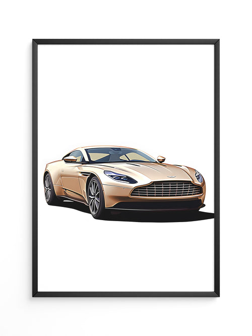 Luxusauto Zeichnung elegant