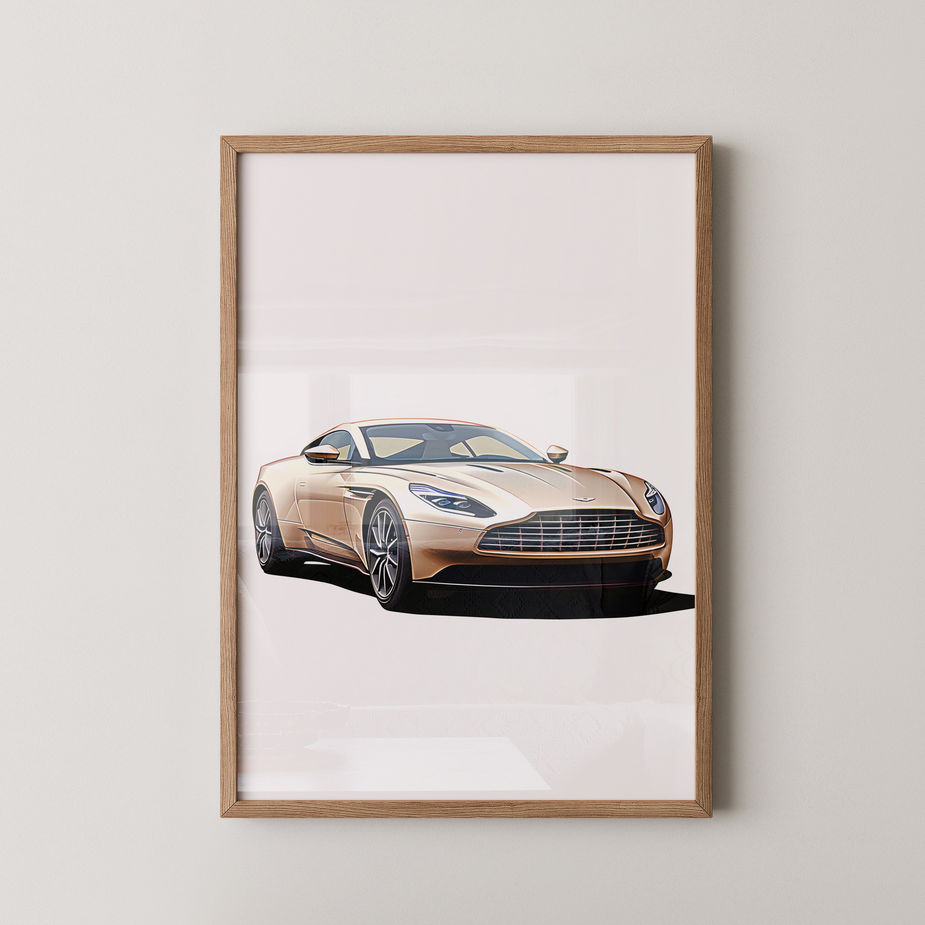 Luxusauto Zeichnung elegant