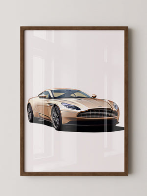 Luxusauto Zeichnung elegant