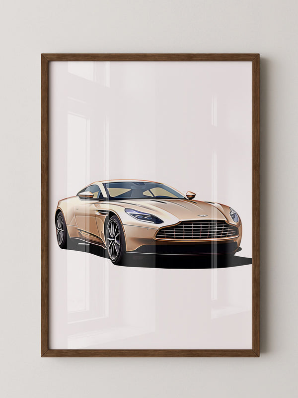 Luxusauto Zeichnung elegant