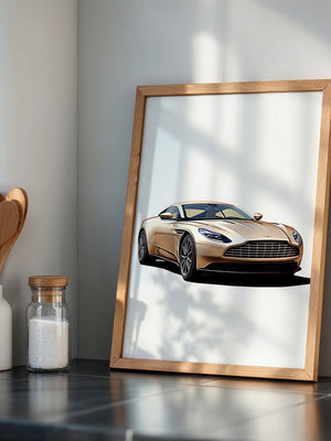 Luxusauto Zeichnung elegant
