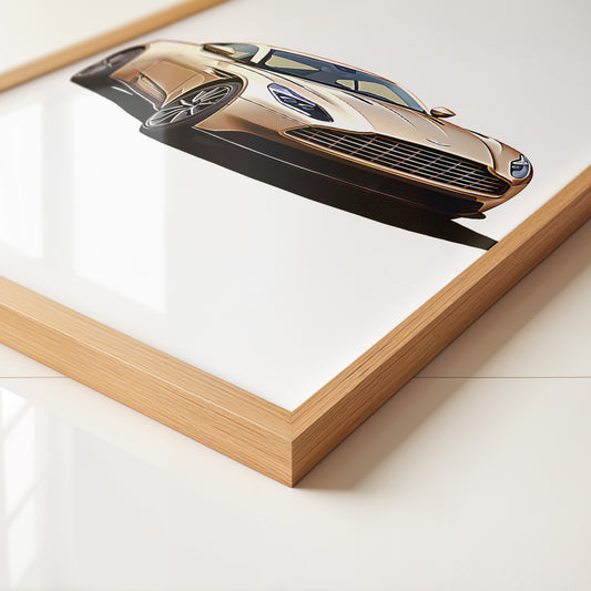 Luxusauto Zeichnung elegant