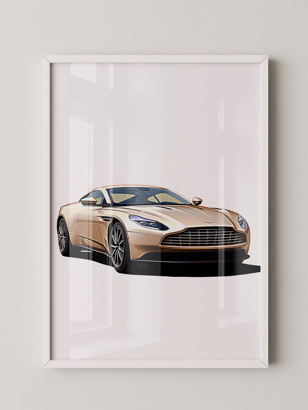Luxusauto Zeichnung elegant