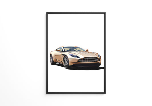 Luxusauto Zeichnung elegant