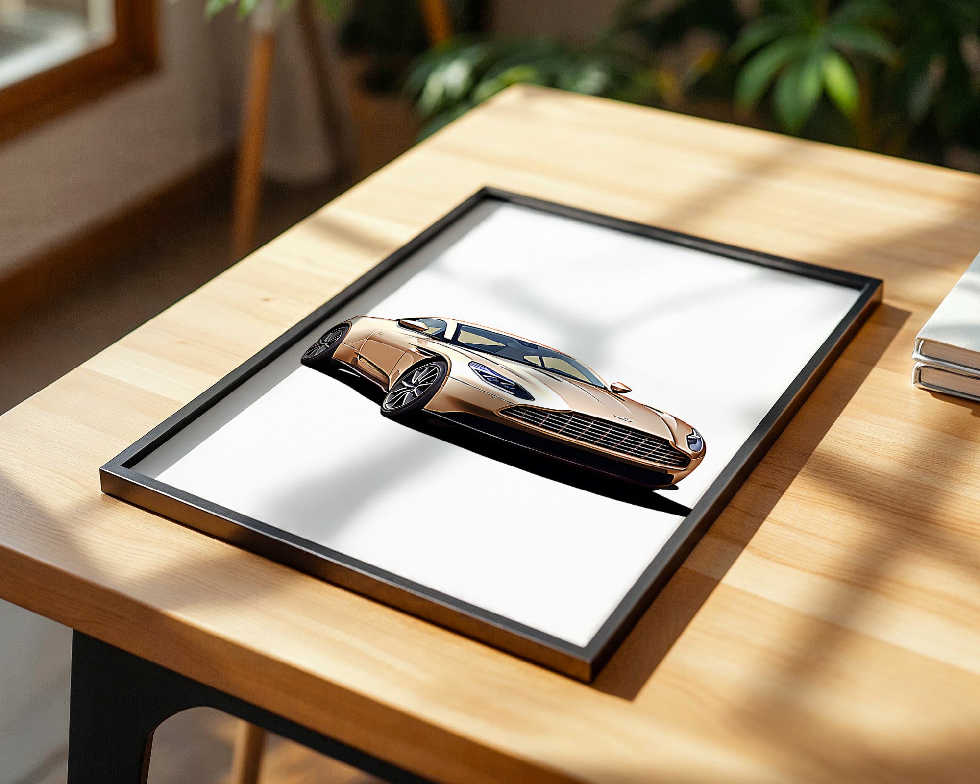 Luxusauto Zeichnung elegant