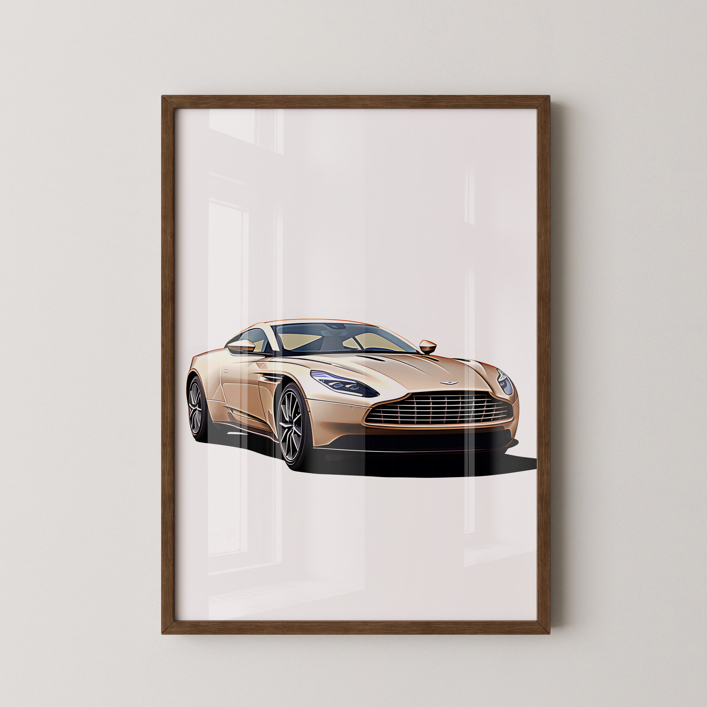 Luxusauto Zeichnung elegant