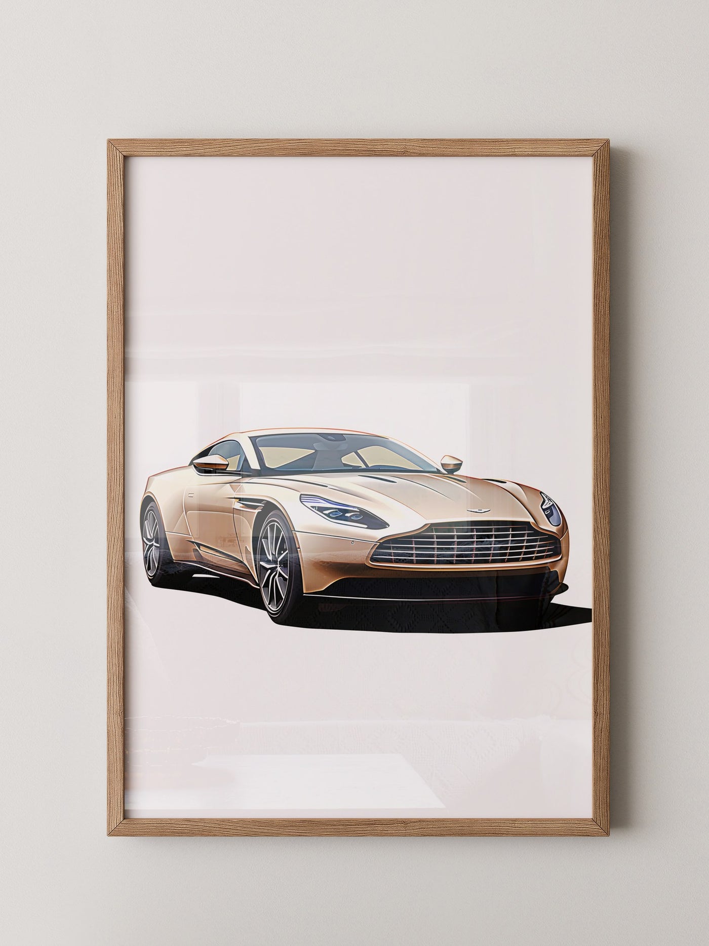 Luxusauto Zeichnung elegant