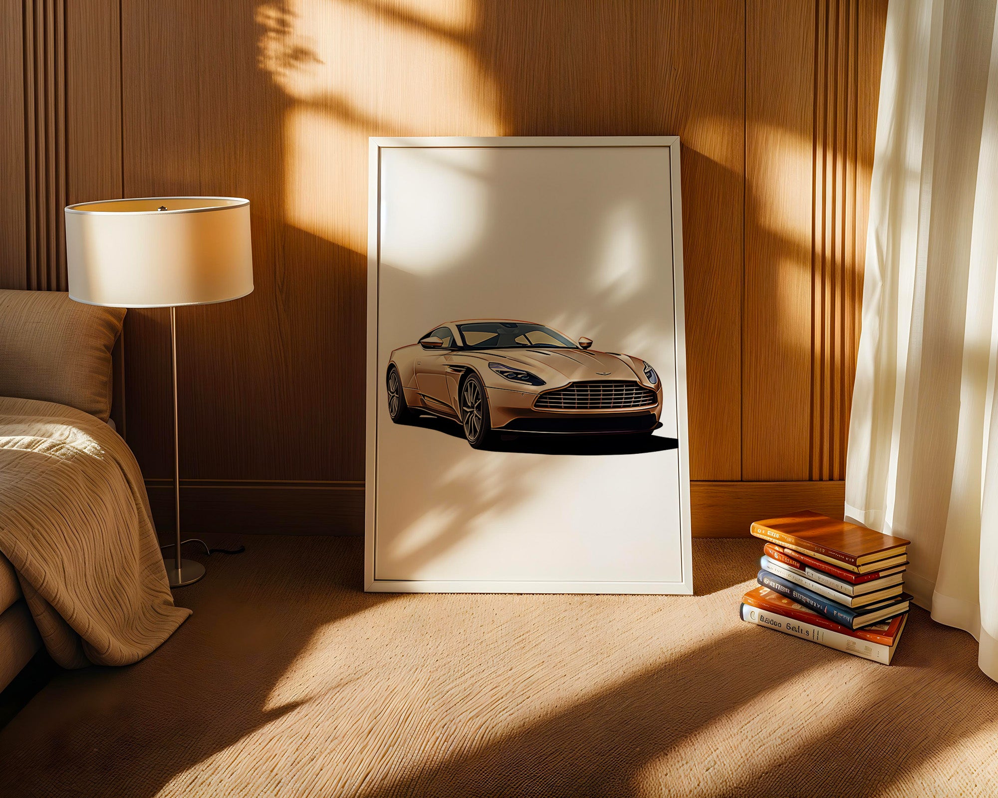 Luxusauto Zeichnung elegant