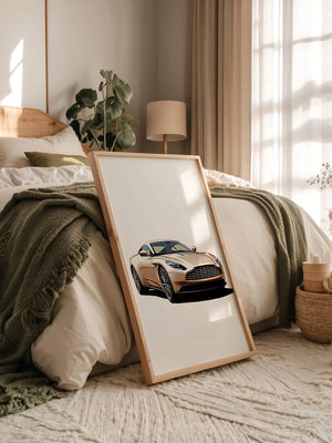 Luxusauto Zeichnung elegant