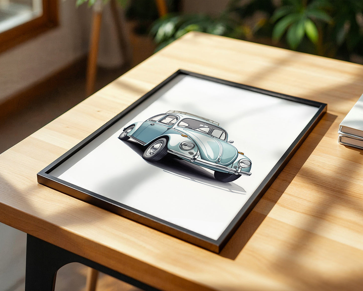 Käfer Hellblau Illustration