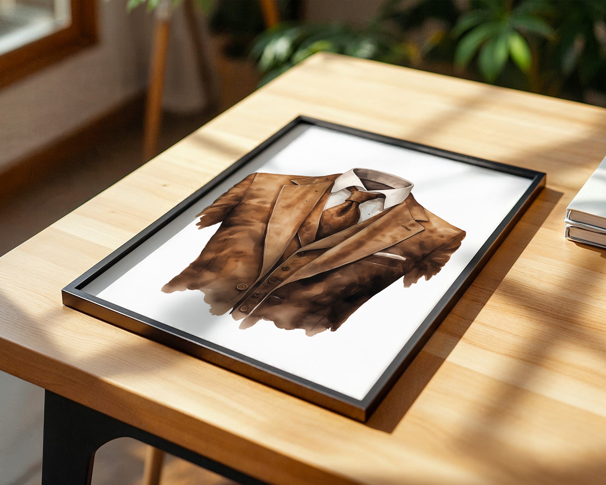 Anzug Vintage Aquarell