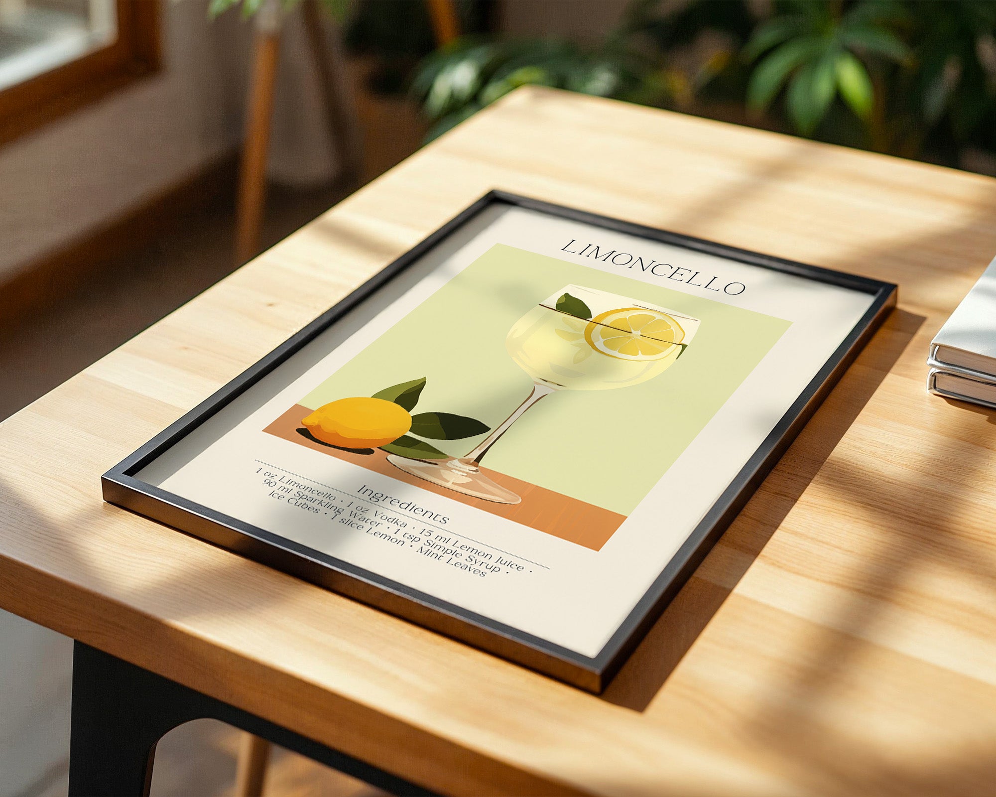 Limoncello Zitrone Pastell