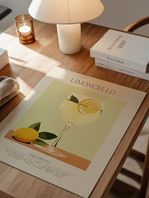 Limoncello Zitrone Pastell