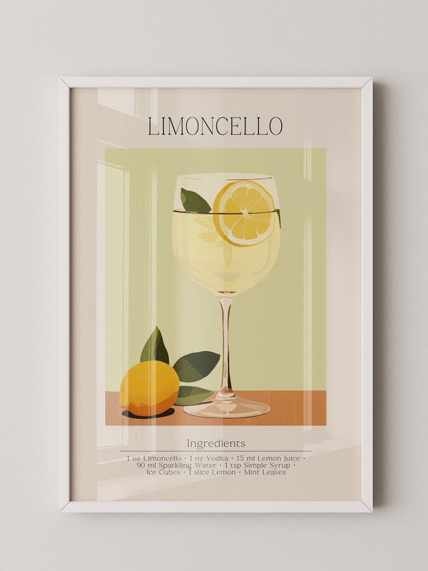 Limoncello Zitrone Pastell