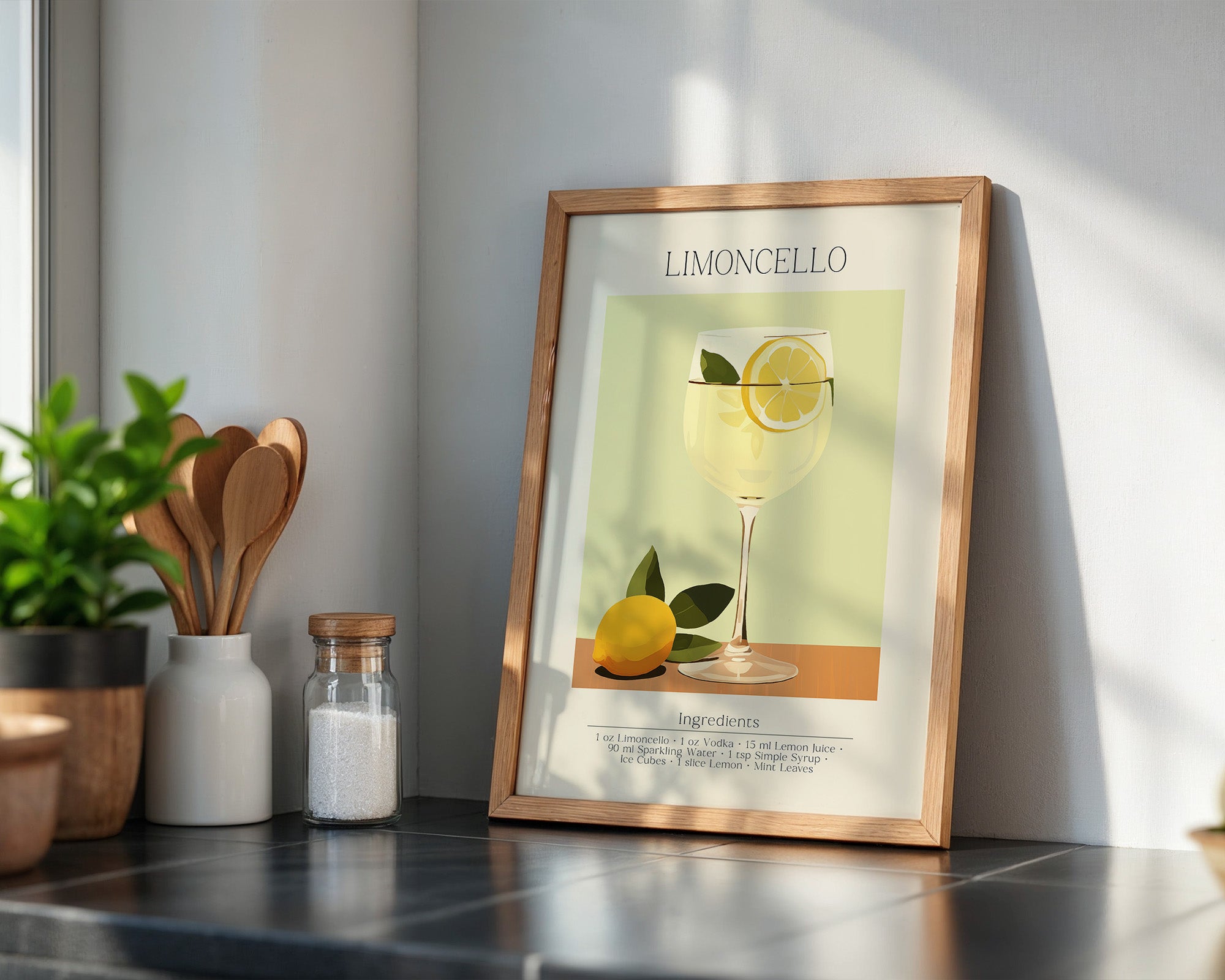 Limoncello Zitrone Pastell