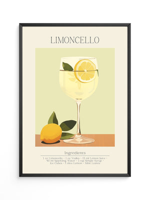 Limoncello Zitrone Pastell