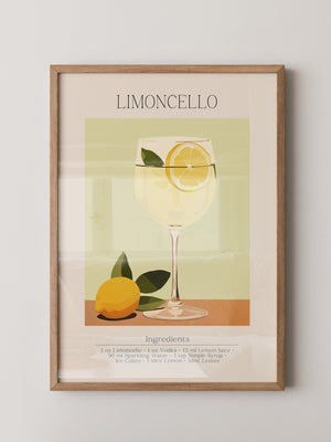 Limoncello Zitrone Pastell