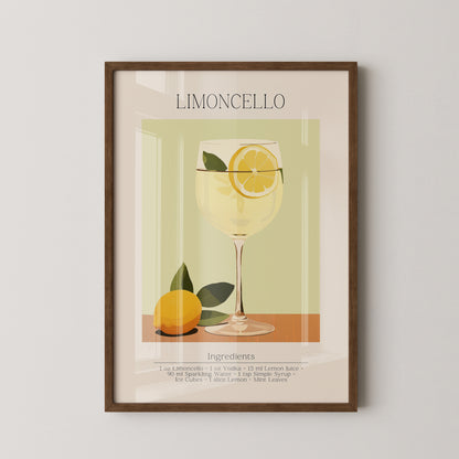 Limoncello Zitrone Pastell
