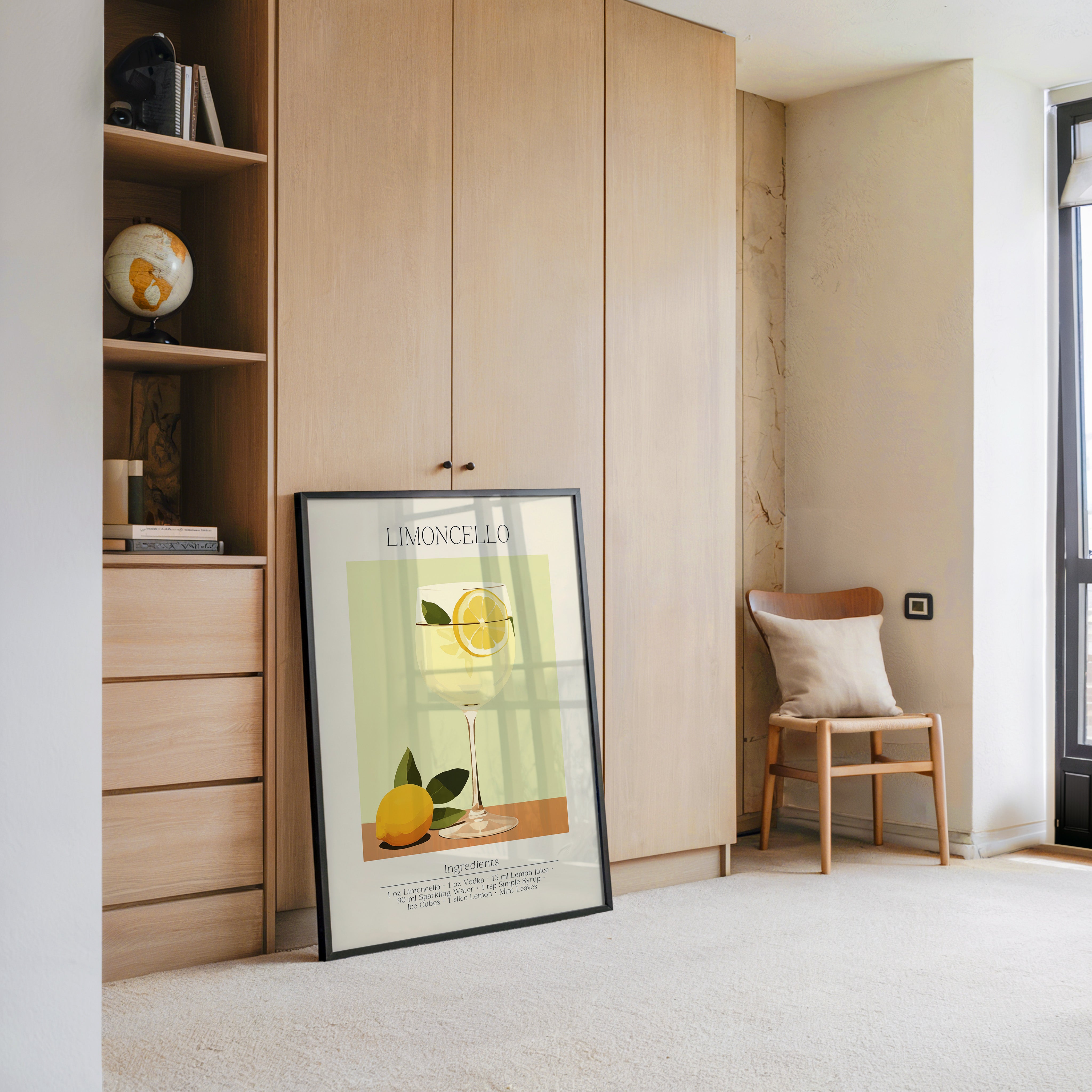 Limoncello Zitrone Pastell