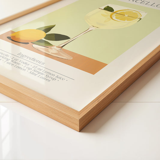 Limoncello Zitrone Pastell