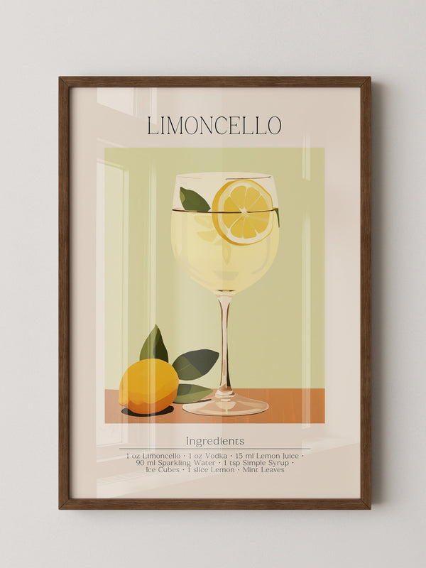 Limoncello Zitrone Pastell