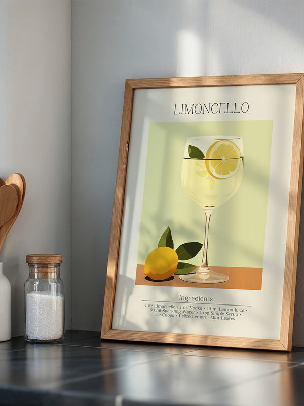Limoncello Zitrone Pastell